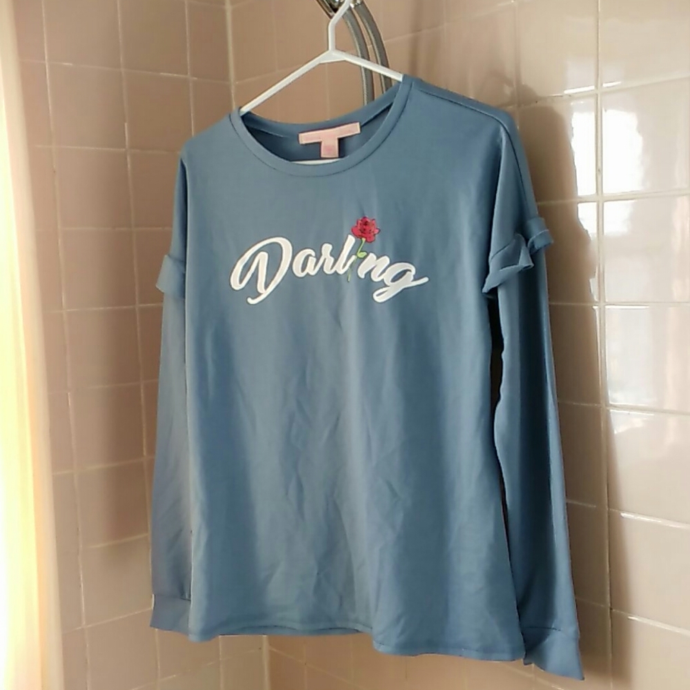 NWT Blue Top